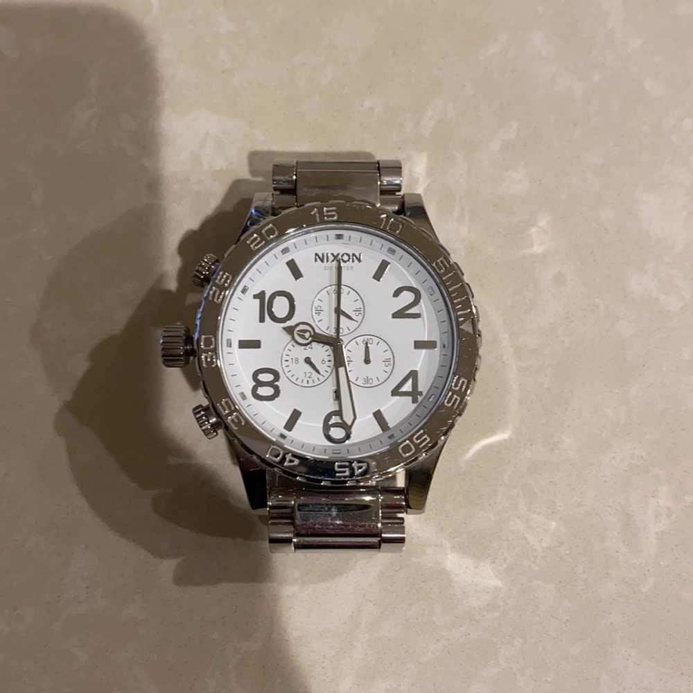 Nixon watch.